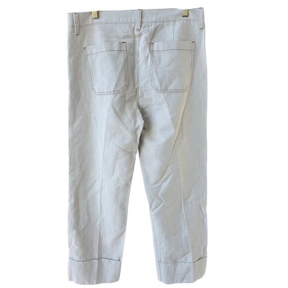 Madewell The Dean Easy Straight Pant Size 28 NWT - Picture 3 of 13